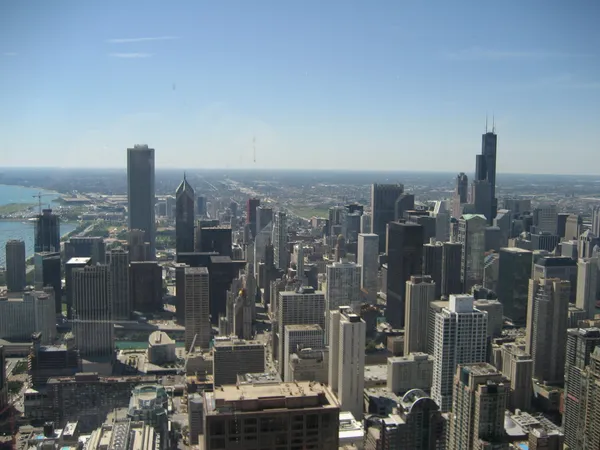 The Chicago skyline