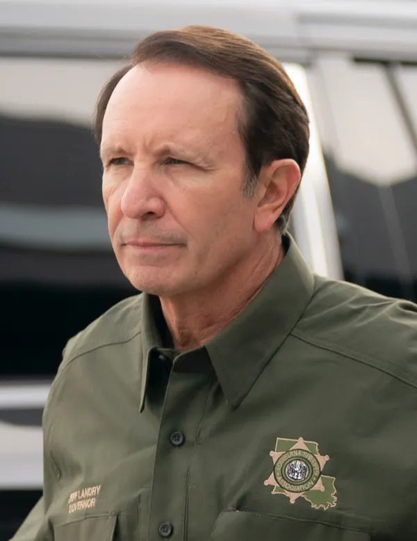 Official portrait of Jeff Landry, governor of Louisiana, named Special Envoy to Greenland.