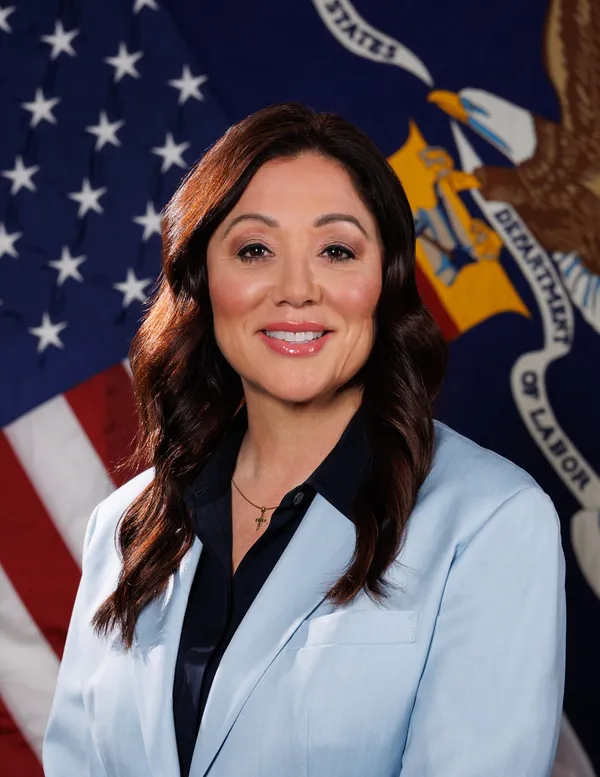 Labor Secretary Lori Chavez-DeRemer, official portrait.