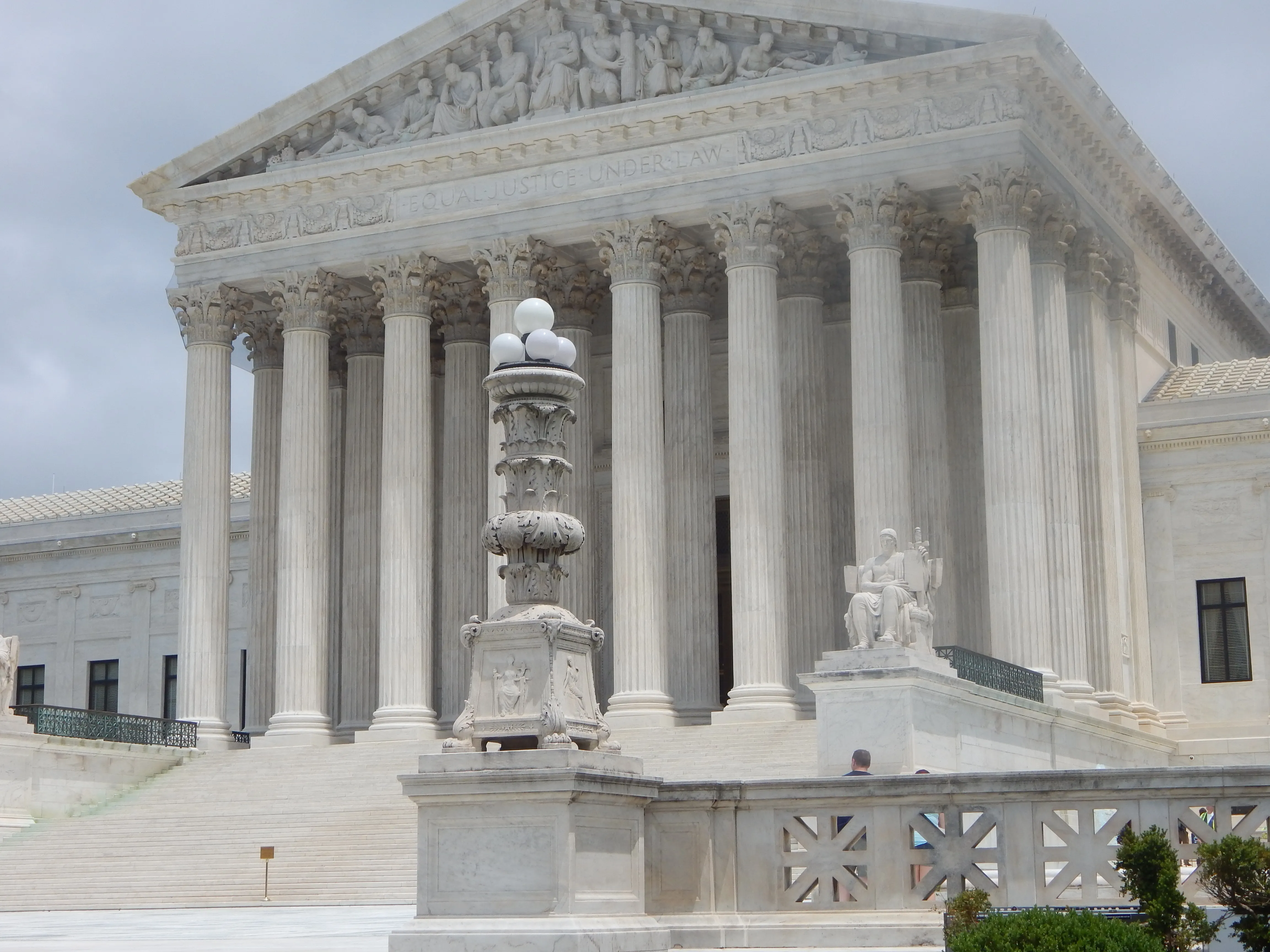 The United States Supreme Court Building, west facade