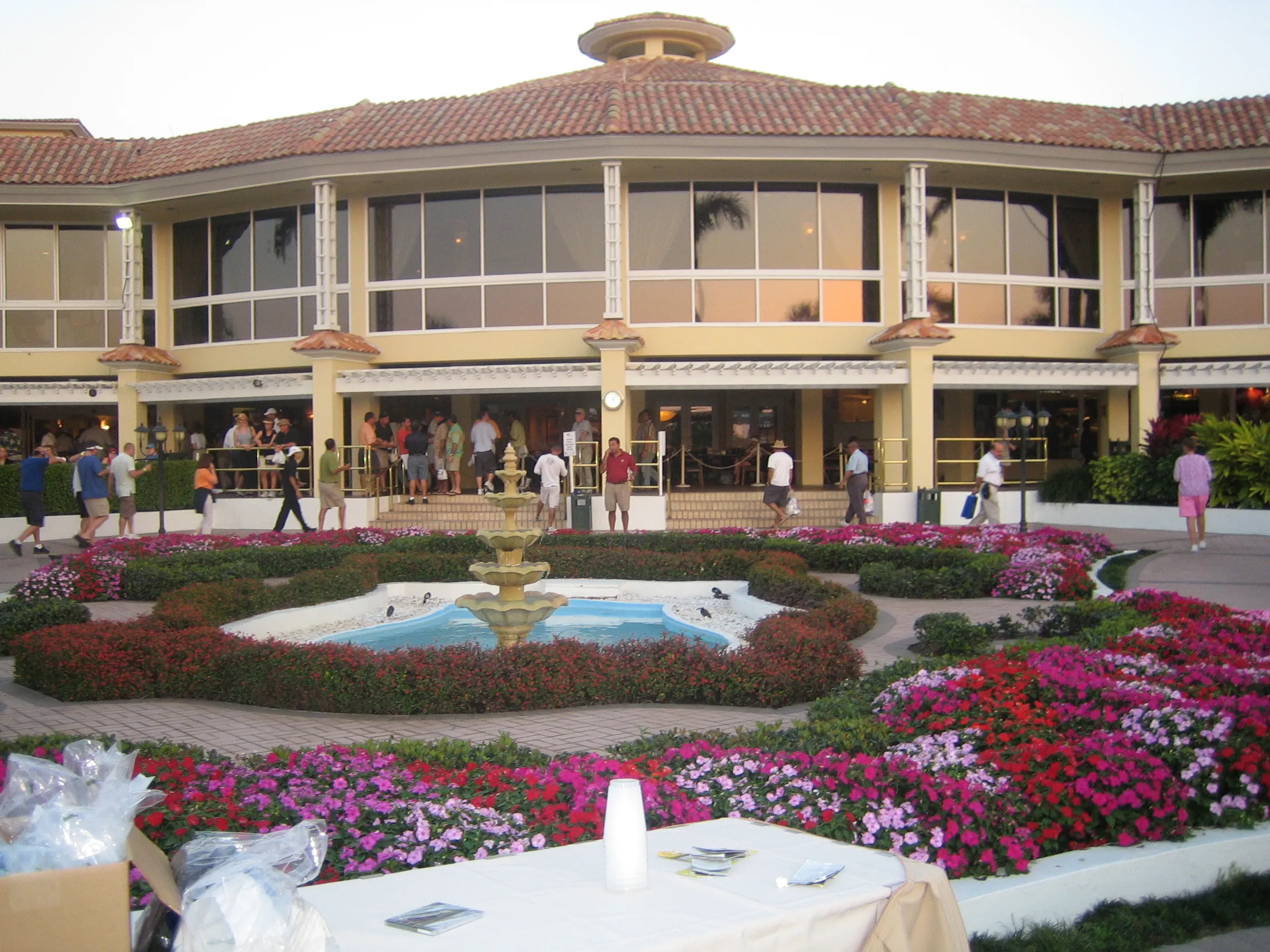 The clubhouse at Trump National Doral resort in Miami