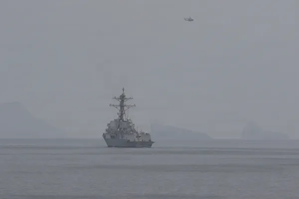 U.S. Central Command forces begin mine-clearance operations in the Strait of Hormuz, April 11, 2026.